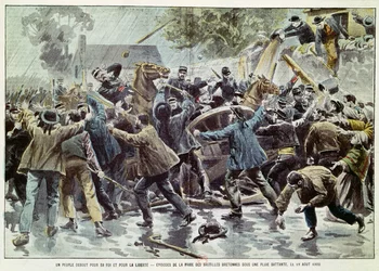 Unruhen in der Bretagne am 18. August 1902, Bretonen gegen die Durchsetzung des Gesetzes über Kongregationen, 1902